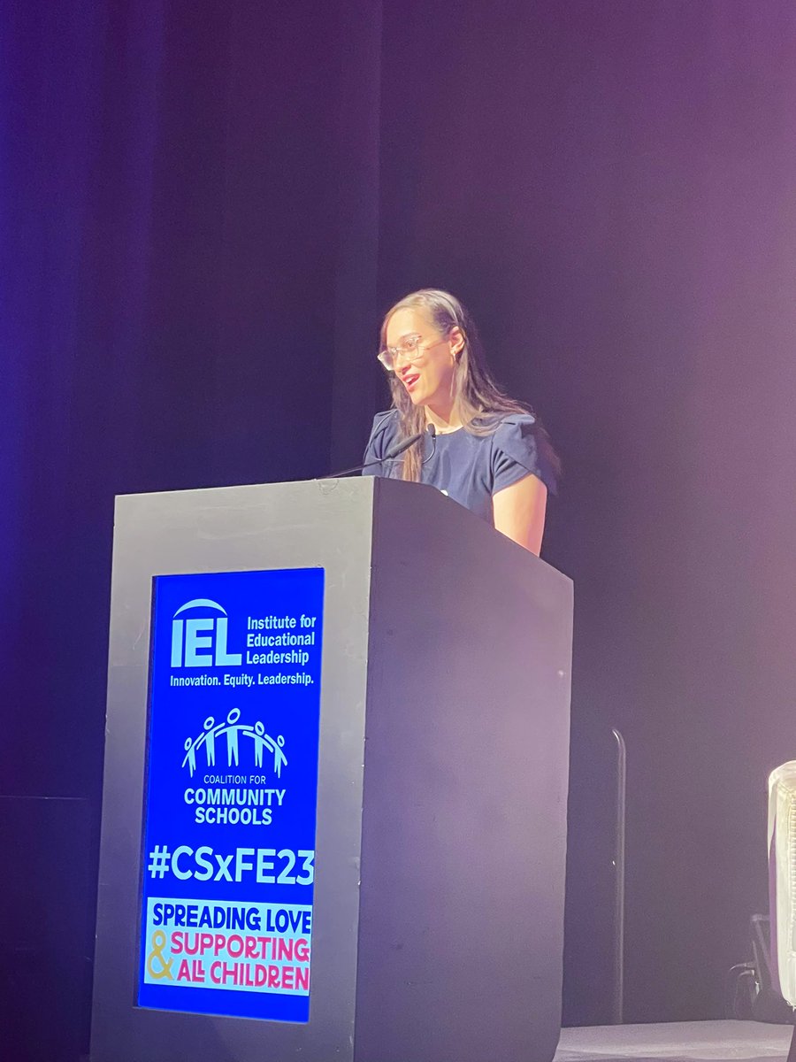“Listen, understand, and then begin to think and figure out how to coordinate services and programming...” We @PHLfamilies + @PHLschools have been working to align our strategy and resources to better serve our school communities. It begins WITH listening! #CSxFE23 @CommSchools