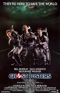 On this date in 1984 Ghostbusters was released in theaters. #80s #1980s #80smovies #ghosts #slimer