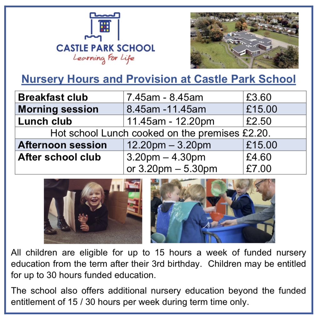 castleparksch's tweet photo. Come to our wonderful nursery! Now taking 2 year olds! https://t.co/S616JiVBUv