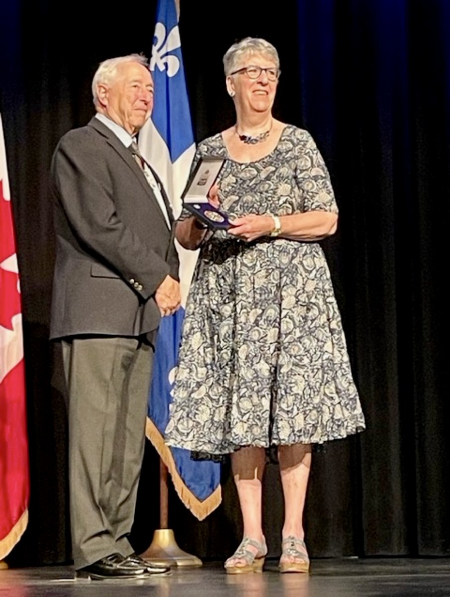 ResidenceWales's tweet photo. In May, our lovely Jane Carson received the Lieutenant Governor medal for her stellar volunteerism! 😊 🏅 This award could not have gone to a more deserving person. 🥇 Jane is a wonderful volunteer who devotes her heart and soul to us and we are so appreciative of her! ❤️ https://t.co/i6mcMMAqj3