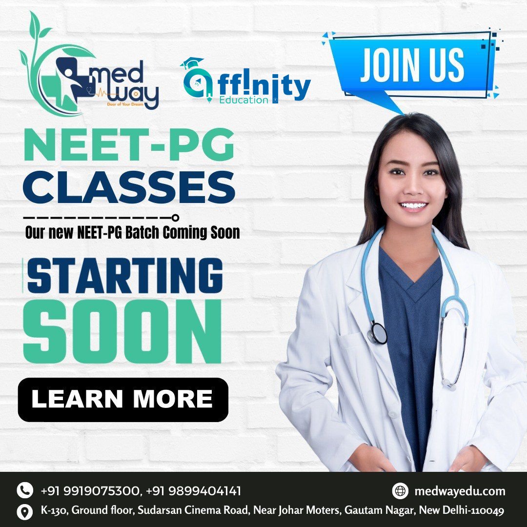 💬💬 Comment below if you're excited about the upcoming NEET-PG batch and tag someone who needs to know! 👇

#NEETPG #NEETPGClasses #MedicalEntrance #CoachingProgram #MedicalAspirants #SuccessJourney #PrepareNow #MedicalCareerGoals #ClickLinkInBio #LearnMore #FutureDoctors