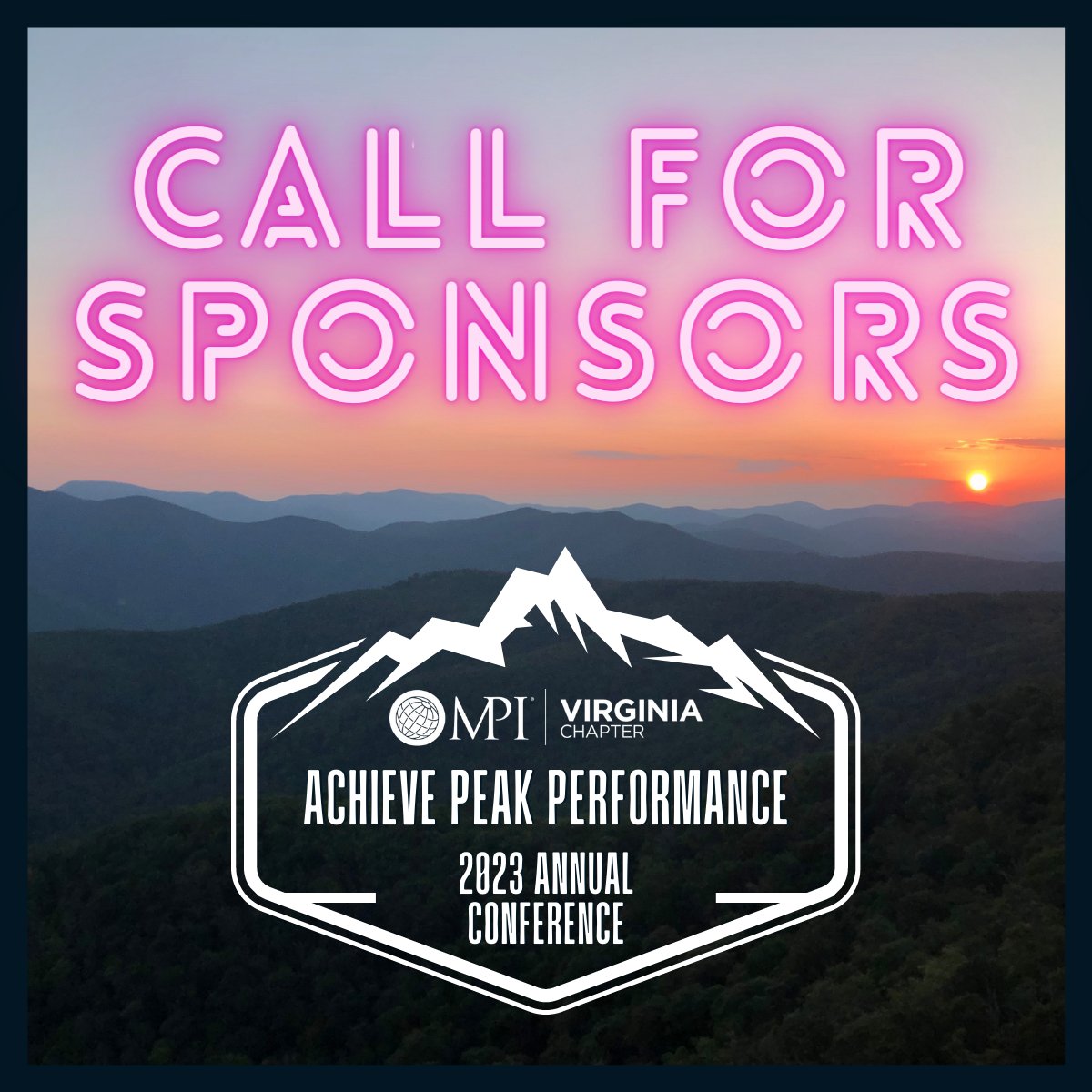 #MPIVirginia is looking for #sponsors  for our 2023 Annual Conference! 👇

mpi.org/docs/libraries…

#MPI #SponsorshipOpportunities #PartnershipOpportunities #meetingsandevents #hospitality #hotels #venues #resorts #uniquevenues #eventsupplier #meetingprofs #eventprofs