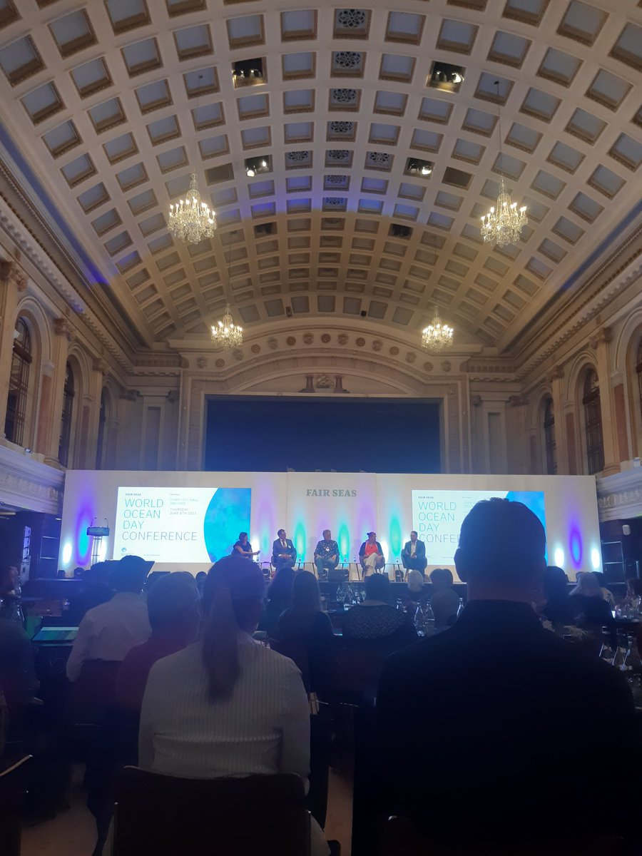 Spending #WorldOceansDay in a room full of maritime experts.. economists, ecologists, industry and more discussing Ireland's need for #FairSeas and marine protection 🌊