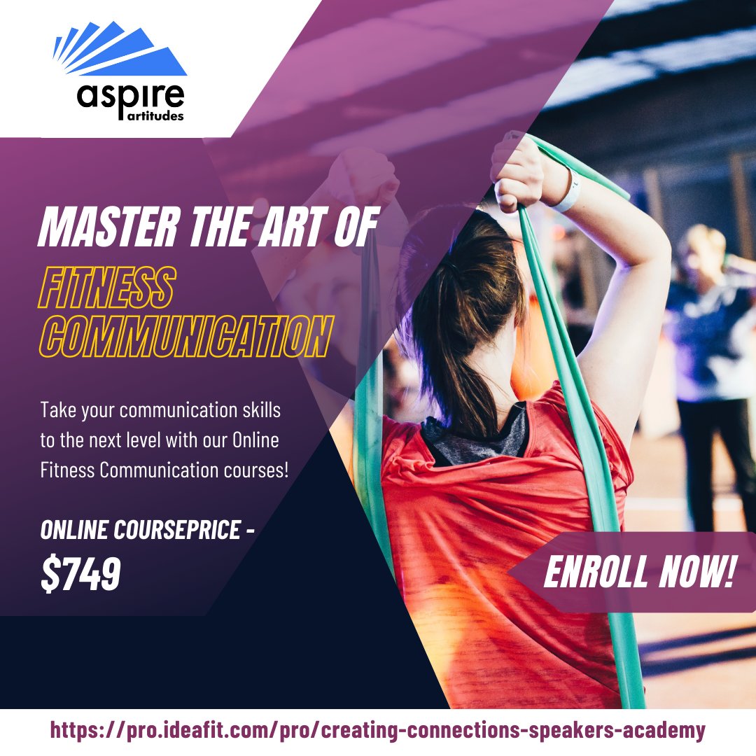 ArtitudesDesign's tweet photo. 📣 Attention all Fitness Pros! 📷

Unlock your potential as a captivating speaker with Artitudes' Creating Connections Speakers Academy! 🎉✨📷 

Enroll today at: https://t.co/4gTZQJgXlV https://t.co/SY8HTSXwj7

#FitnessPros #PublicSpeaking #Artitudes #fitnesscommunicator https://t.co/AvcUK0XmpE