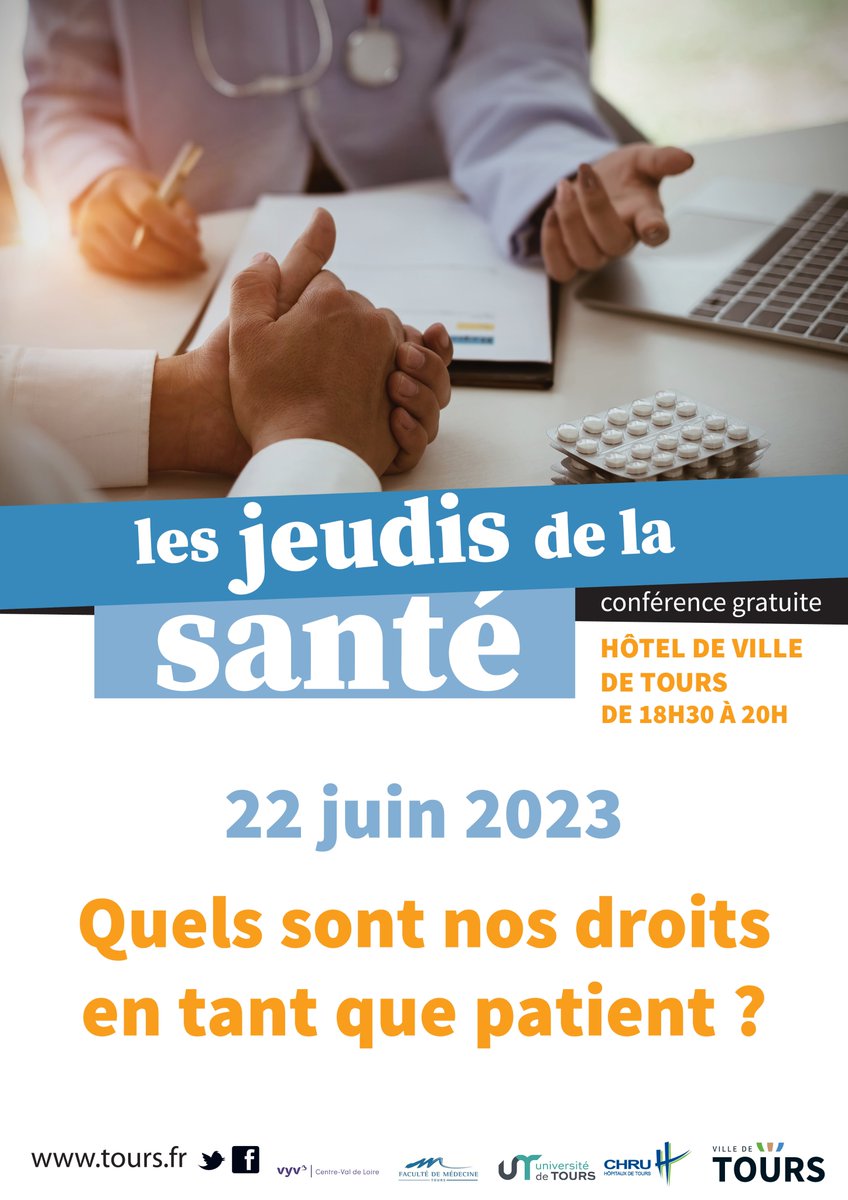 VYV³ Centre-Val de Loire (@vyv3cvl) on Twitter photo Un sujet qui nous concerne tous !
La prochaine conférence gratuite et ouverte à tous des Jeudis de la Santé a lieu cette semaine à l'Hôtel de <a href="/villedetours/">Ville de Tours</a>.
En tant que partenaires, nous participons à la traduction en #LSF. Un sujet qui nous concerne tous !
La prochaine conférence gratuite et ouverte à tous des Jeudis de la Santé a lieu cette semaine à l'Hôtel de <a href="/villedetours/">Ville de Tours</a>.
En tant que partenaires, nous participons à la traduction en #LSF.