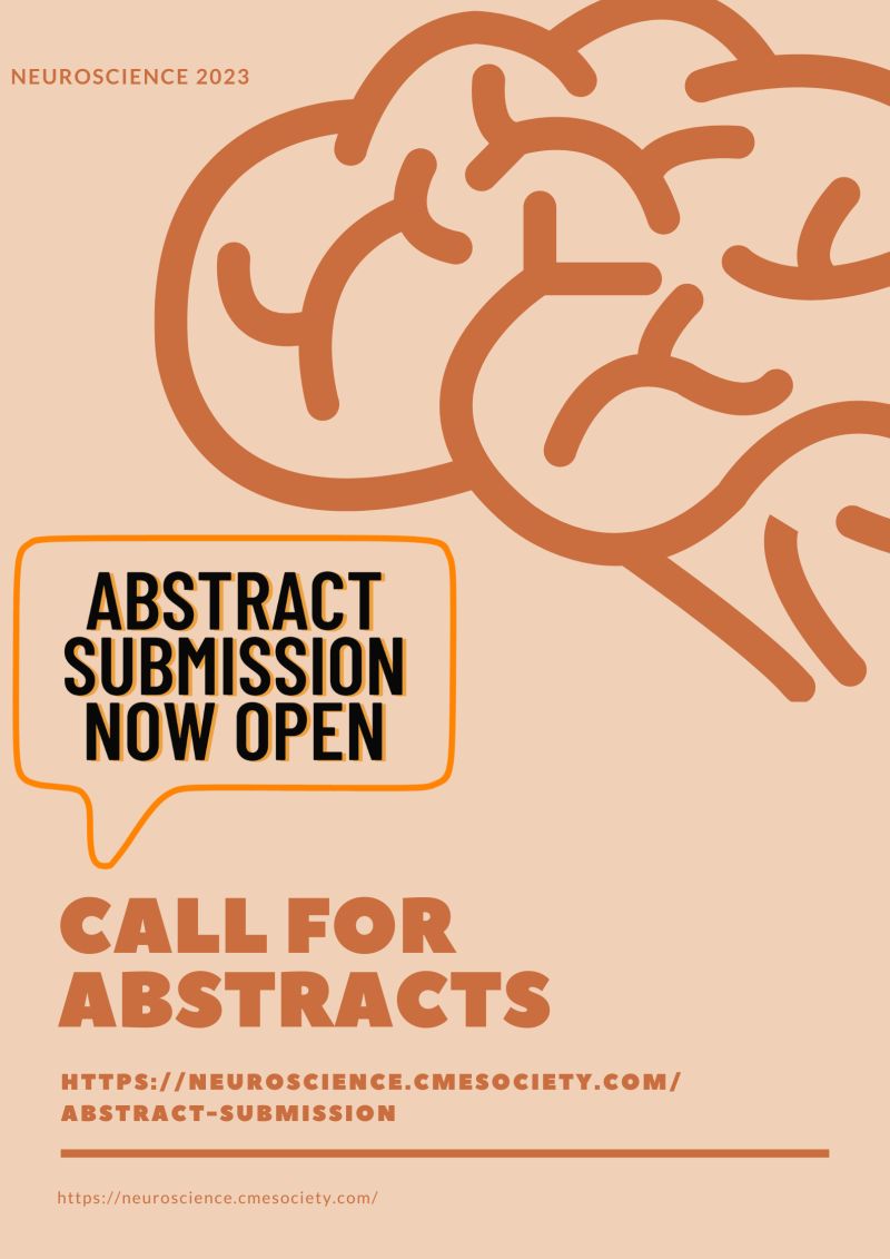 📢 Attention all researchers and scholars! 📢 We are excited to announce that the abstract submission phase for our upcoming conference is well underway! Don't miss this incredible opportunity to showcase your groundbreaking research Visit : neuroscience.cmesociety.com