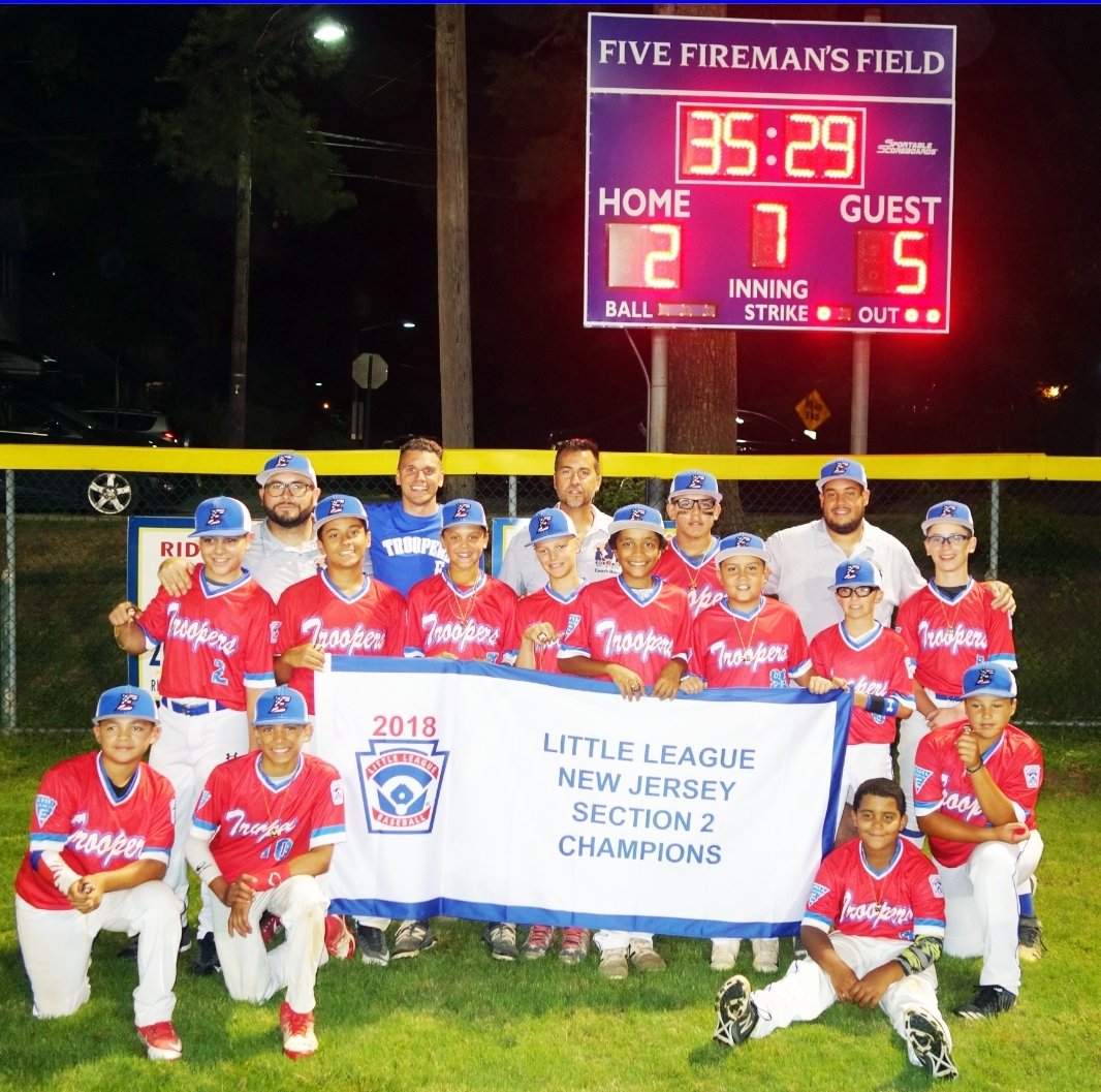 Remember this #throwbackthrusday 
Little League NJ Section 2 Champion
#Baseball #Elizabethnj #Elmorayouthleauge