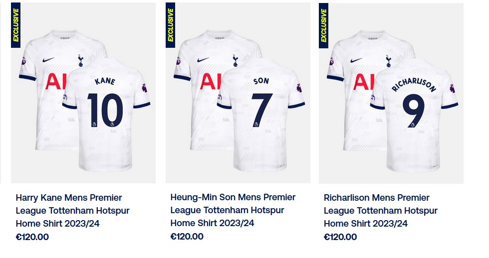 Shop English Premier League Jerseys Online