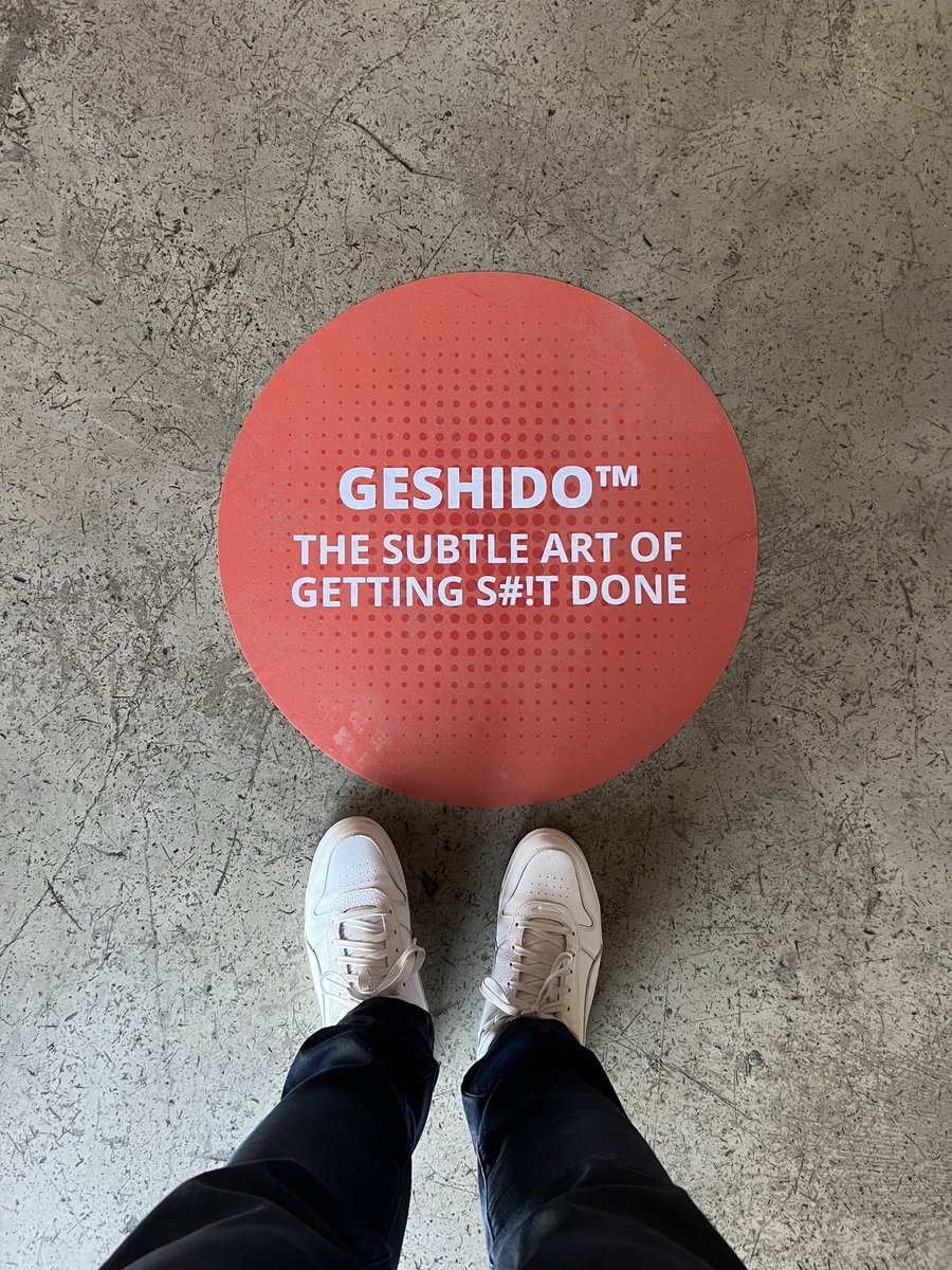 Good good day. Very proud
#geshido #geshidocon