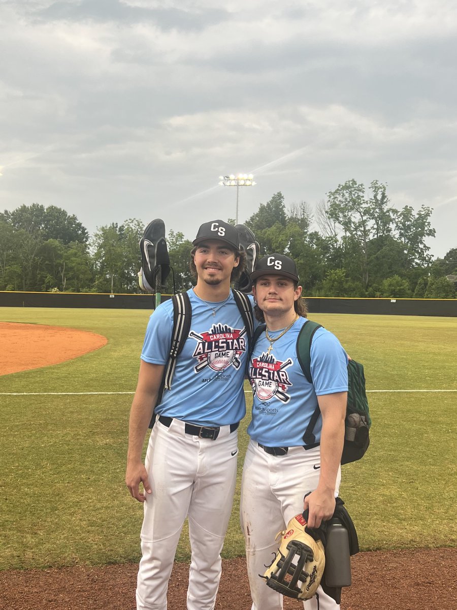 This week’s Carolina All-Star Game in Charlotte brought together four Christ School baseball players – Wells Alderman ’26, Jonathan Reece ’25, Jake Gravley ’24, and Jakob Iwanek ’24. #GoGreen
