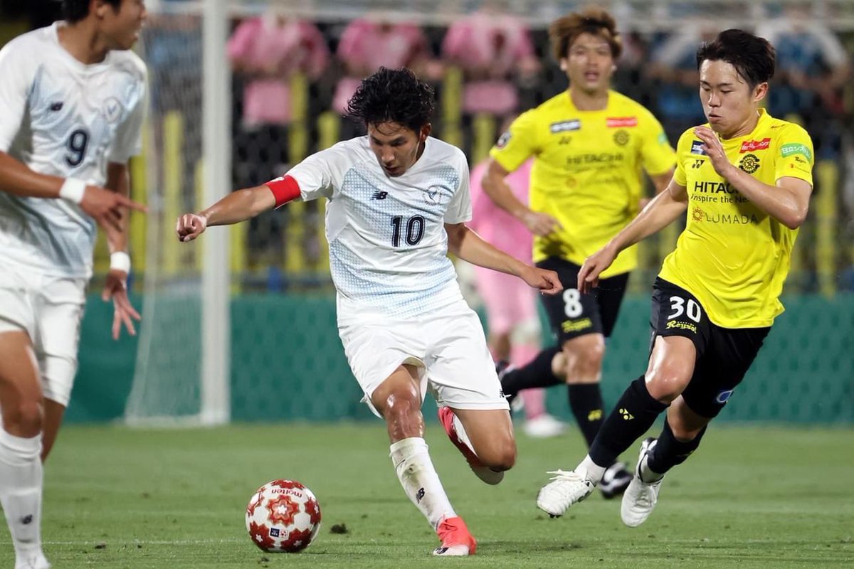FUKAYAMA0's tweet photo. ⚡️天皇杯2回戦⚡️
vs柏レイソル　lose
応援ありがとうございました！！
まだまだ頑張ります！！
#山梨学院大学
#山梨学院大学PEGASUS https://t.co/OW1cjcQPpT