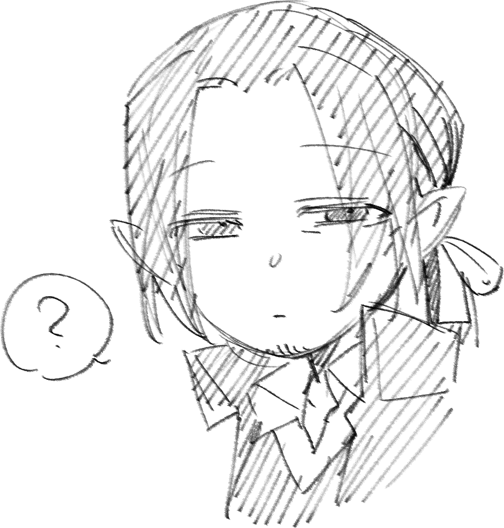 @IRONWOOD_TL  さっき描いたゆるいレイモンド
