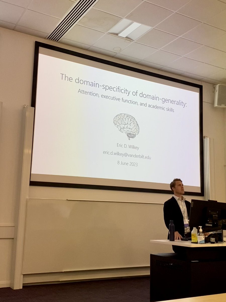 How general are domain-general skills? Thought-provoking talk by <a href="/EricDWilkey/">Eric Wilkey</a> at #MCLS2023