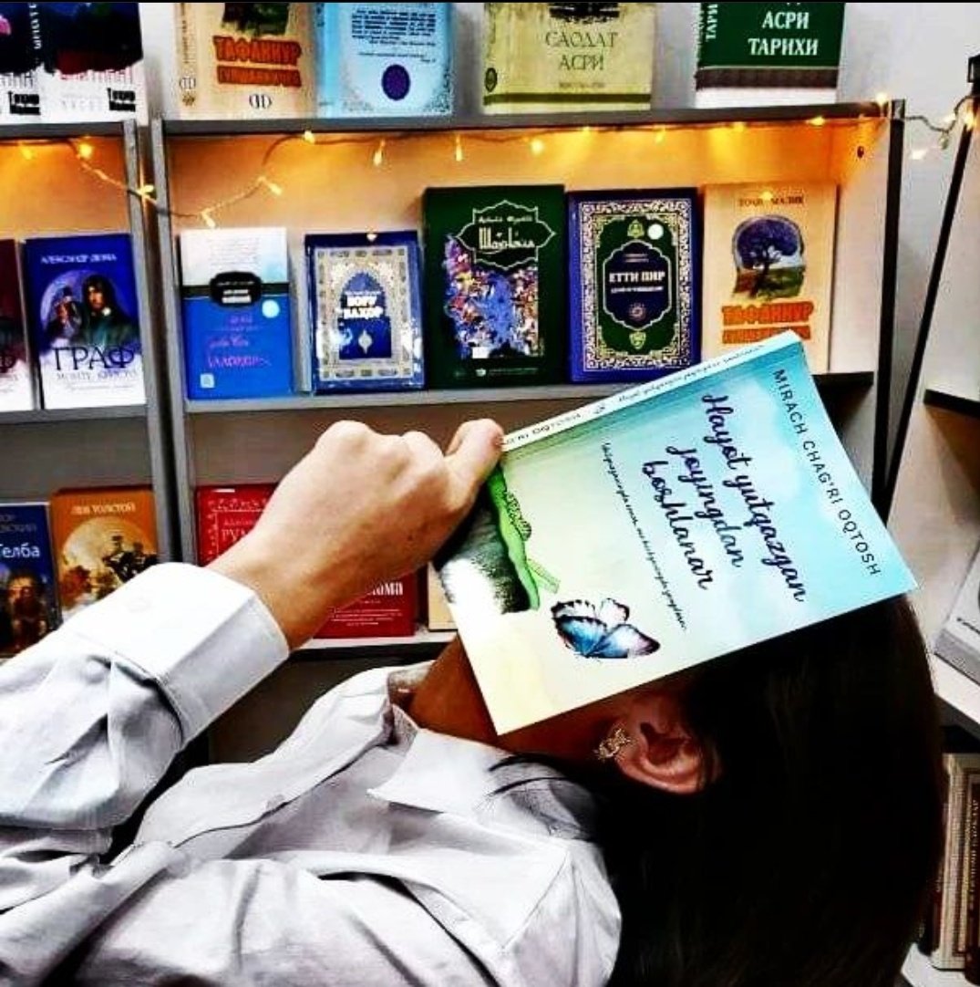 RZiyadullayeva's tweet image. #Kitobvamen