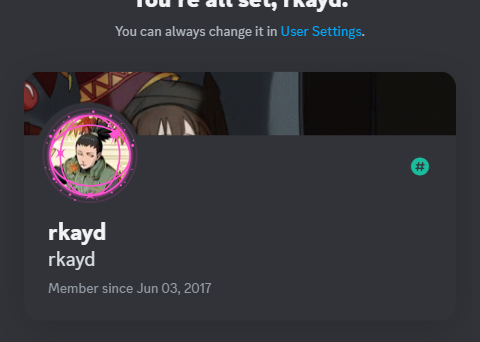 ItsRkayd's tweet photo. i am now the only rkayd to exist on discord MWAHAAHAHAH https://t.co/binjHXysq1