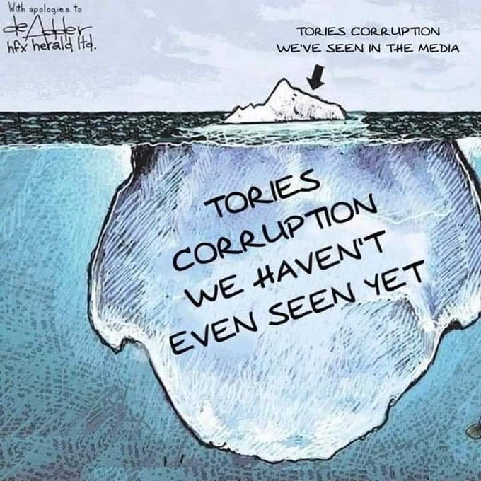 Openly corrupt - from the top down! How we have fallen. #ToriesOut336