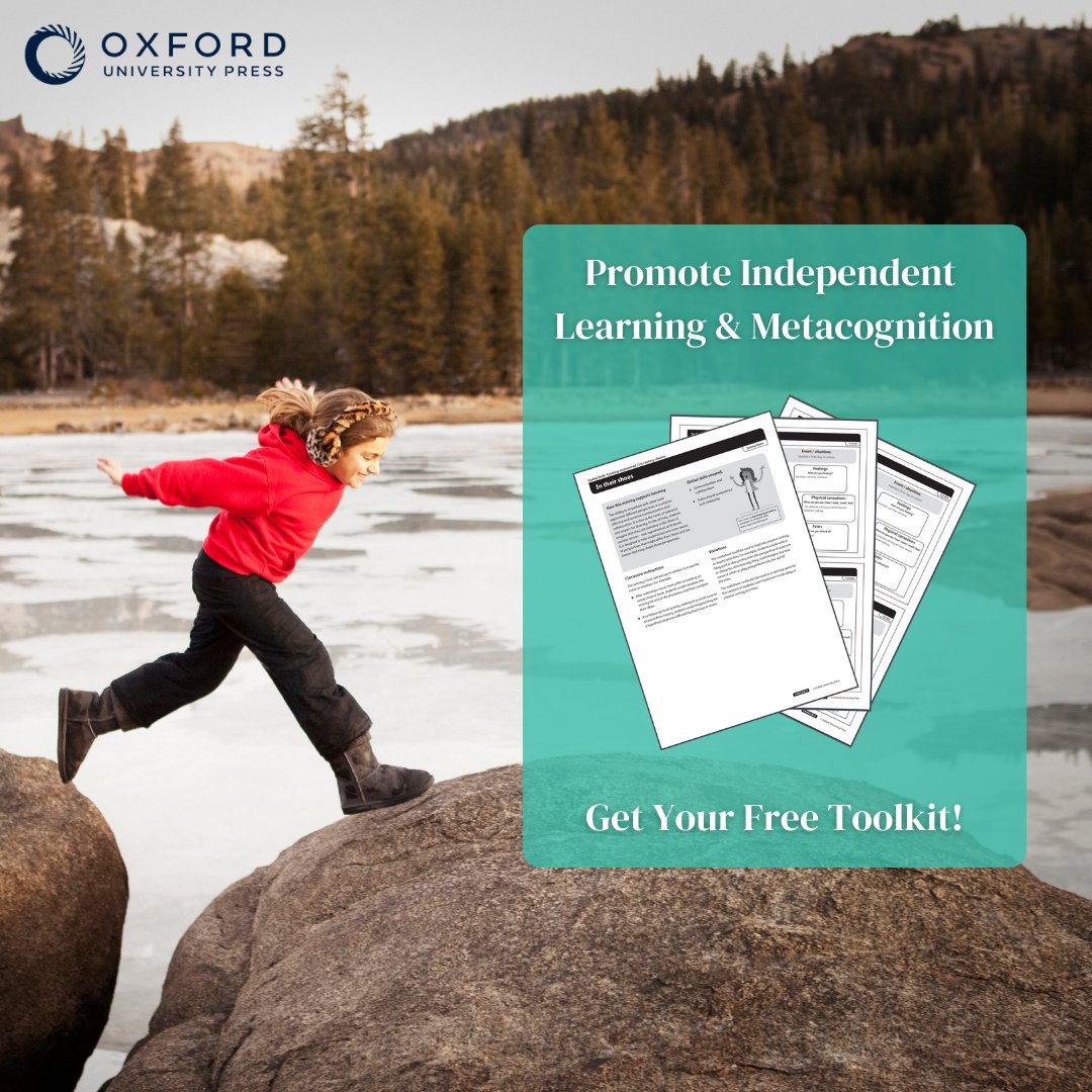 OUPELTGlobal's tweet photo. Need another reason to download our latest paper? 🤔 Now you have one! Everyone who does will also receive a toolkit of free resources to help them create independent, lifelong learners --> https://t.co/dlZ7WL9ub5

#IndependentLearning #IndependentLearners #SelfRegulationExpert https://t.co/Laan7rTfdi