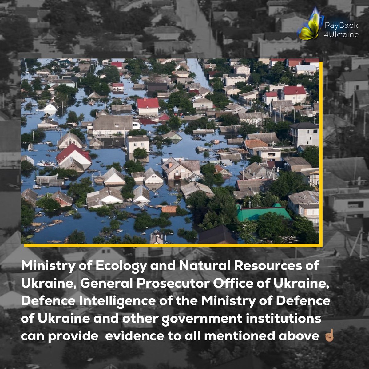 Payback4Ukraine's tweet photo. @redcrossukraine 
@unitednations 
@who 
@wwf 
@iucn_europe 
@redlisteco 
@ipcc 
@greenpeace 
@faunafloraint 
@EnvDefenseFund 
@icrc https://t.co/YLEmdYggI4