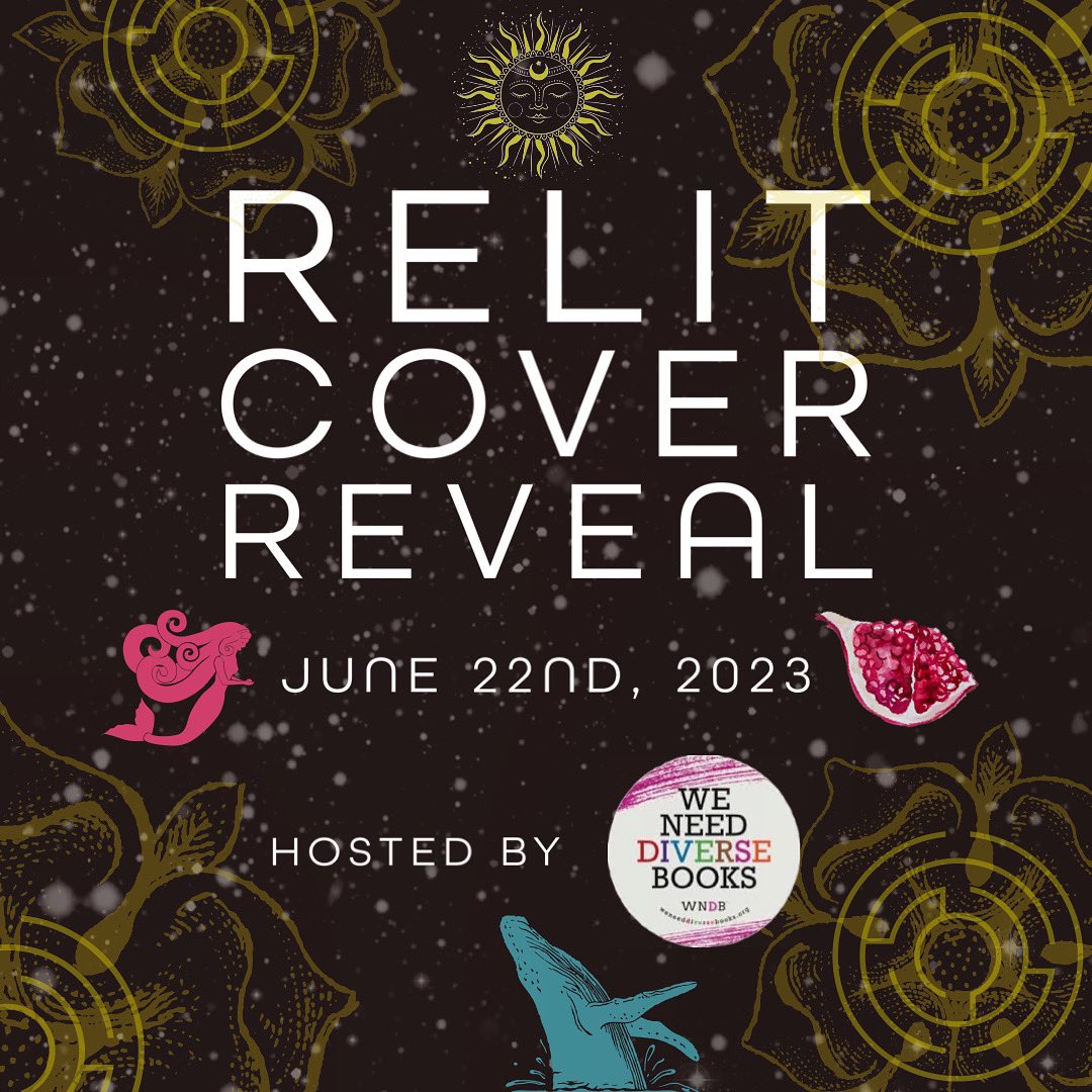 Save the date! Follow @diversebooks! The Relit cover reveal is happening in two weeks and it is lit! 🥳