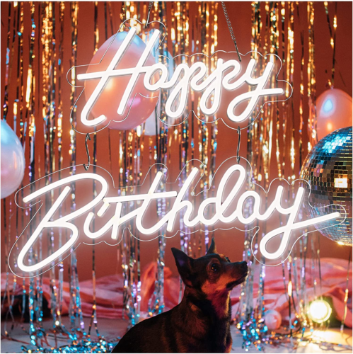 CardsParty's tweet photo. Happy Birthday Neon Light up LED Decorations, Big Size Happy 15"X8",Birthday 24" (ad eBay) https://t.co/Pcu8iyhqAM https://t.co/KSNdgL8DIb