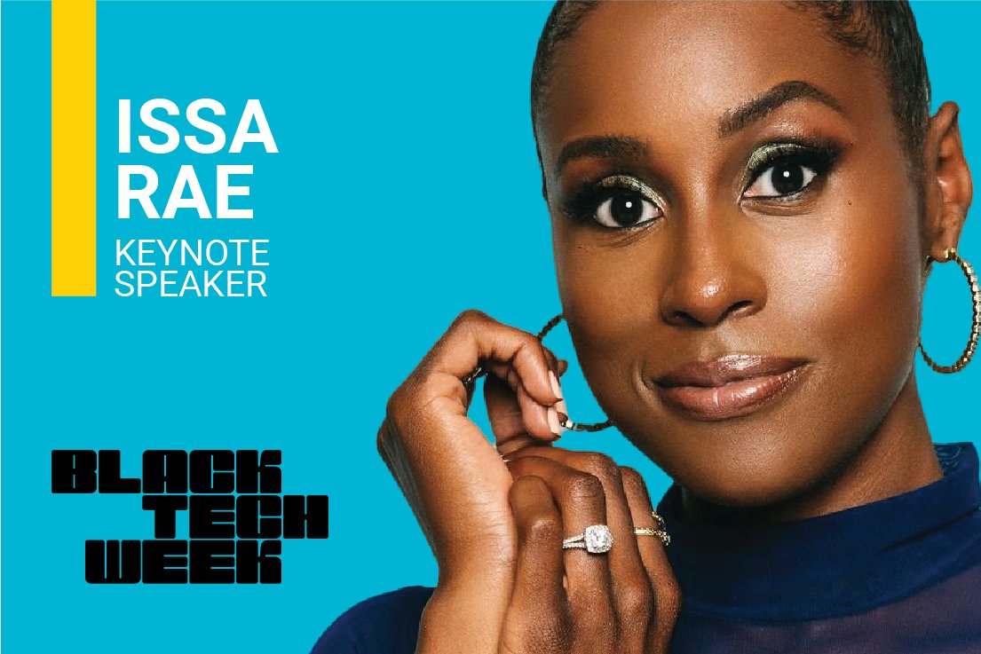 We have N E W S 🤩! Actor, producer, investor & founder of HOORAE @issarae is headed to Black Tech Week to share her energy, experiences, and insights as our keynote speaker at #BTW23 😱🤓! Tickets and event info at 👉🏾 blacktechweek.com✨