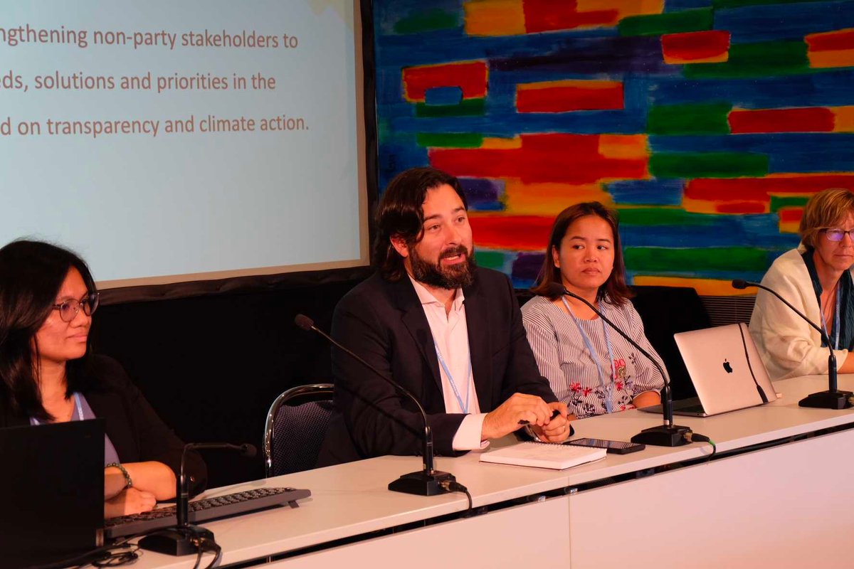 .<a href="/Enrique_MK/">Enrique MK</a> from <a href="/iniciativaclima/">Iniciativa Climática de México</a> &amp; <a href="/iGSTLAC/">iGST LAC Hub</a> said the main goal for the #LatinAmerica Hub is to strengthen non-state actors to position needs, solutions, &amp; priorities in the #GST, and should be based on transparency &amp; #ClimateAction.