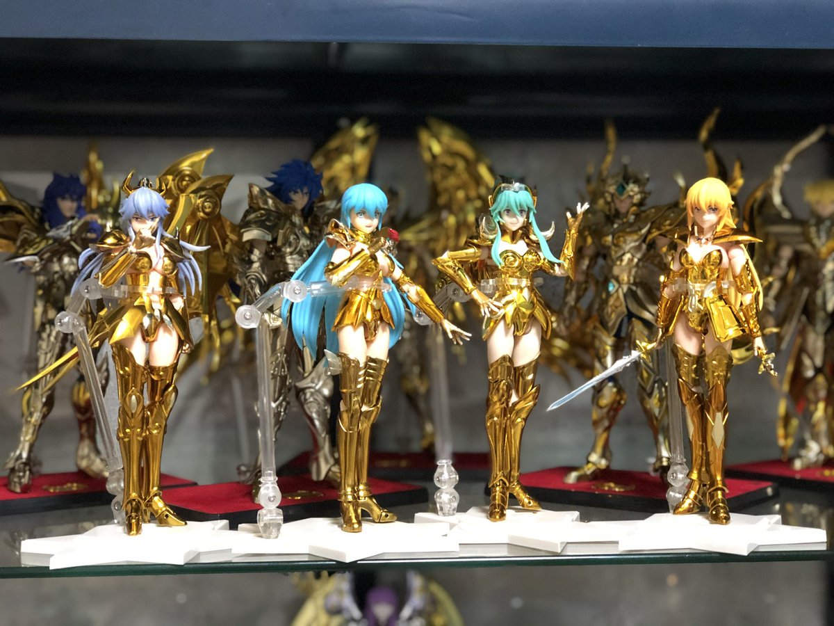 AquariusFL5_R's tweet photo. そういや我が家の黄金聖闘士にこんな子達もいますー
なかなか可愛いです
#聖闘士星矢 
#神聖契約
#HolyContract
#聖闘士聖衣神話 https://t.co/UoUbDDsFqz