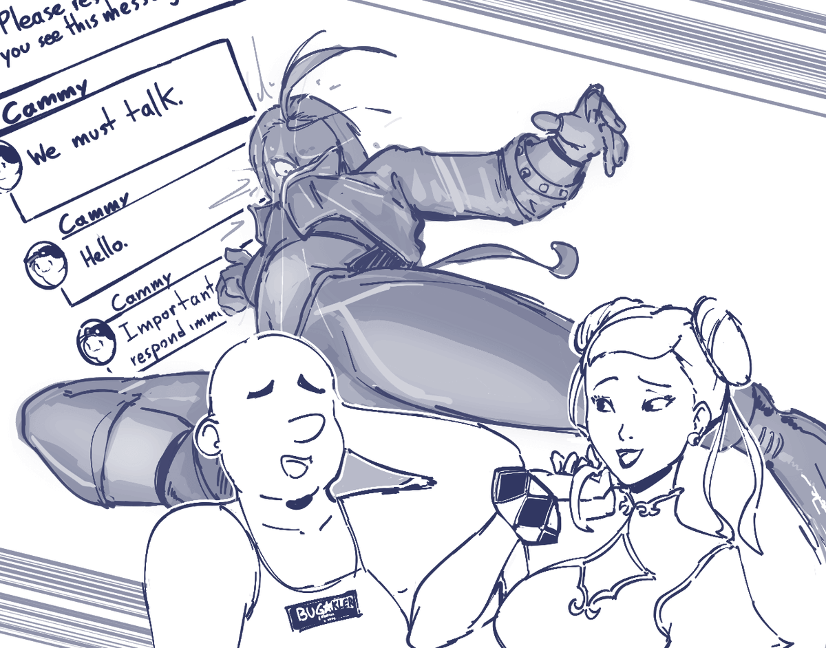Cammy in World Tour is cute