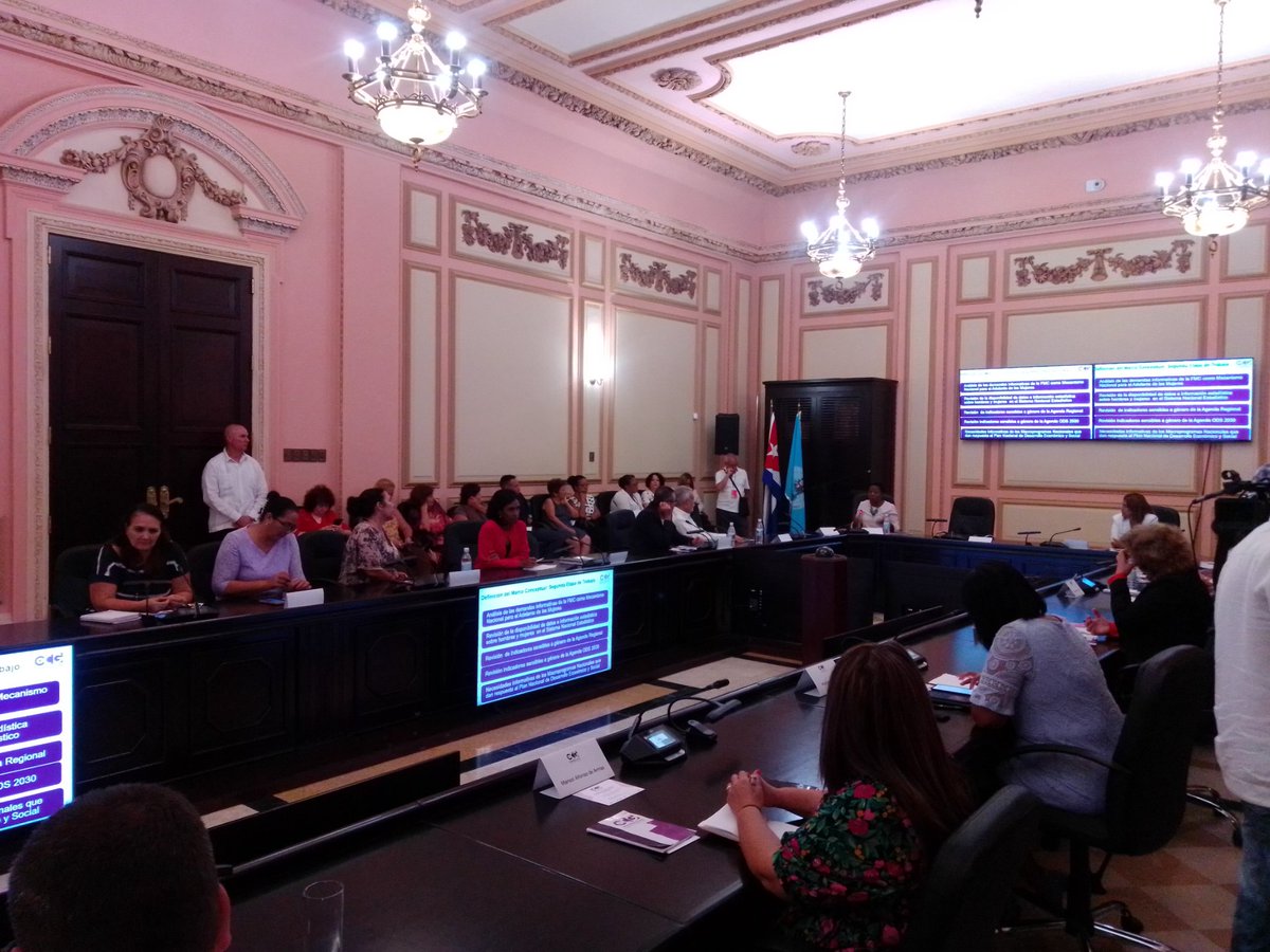 FTC_SD's tweet photo. Inauguración del Observatorio de Cuba sobre la Igualdad de Género con la presencia de nuestro Presidente Miguel Díaz Canel Bermúdez. @MTSS_CUBA https://t.co/NUq0PFBoDL