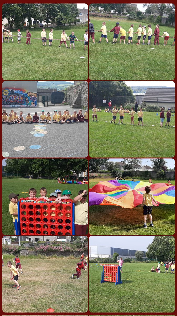 SsClonmel's tweet photo. Infant Sport's Day 2023
Games, sport, races and above all a day of fun in the glorious sun. Thank you to Niall from #Koolskool as always for assisting in the running of the day. https://t.co/dzATn8OPNp