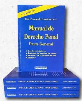 Estoy trabajando en la décima edición del Manual de Derecho Penal. Estaré muy agradecido con cualquier comentario o sugerencia para mejorarlo