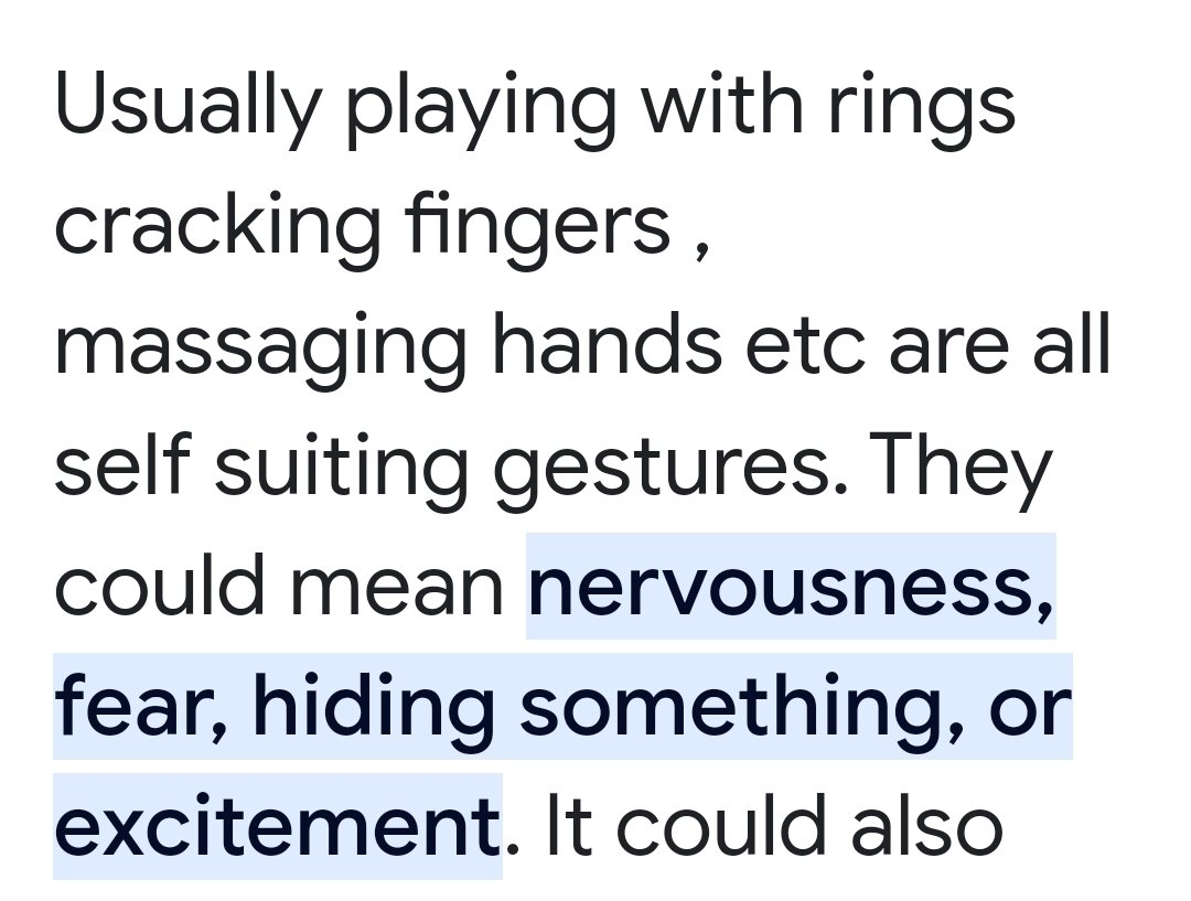 JustAVoter100's tweet image. HUMZA YOUSAF
Playing with his ring...

Hiding something sounds about right for the #FirstLiar!