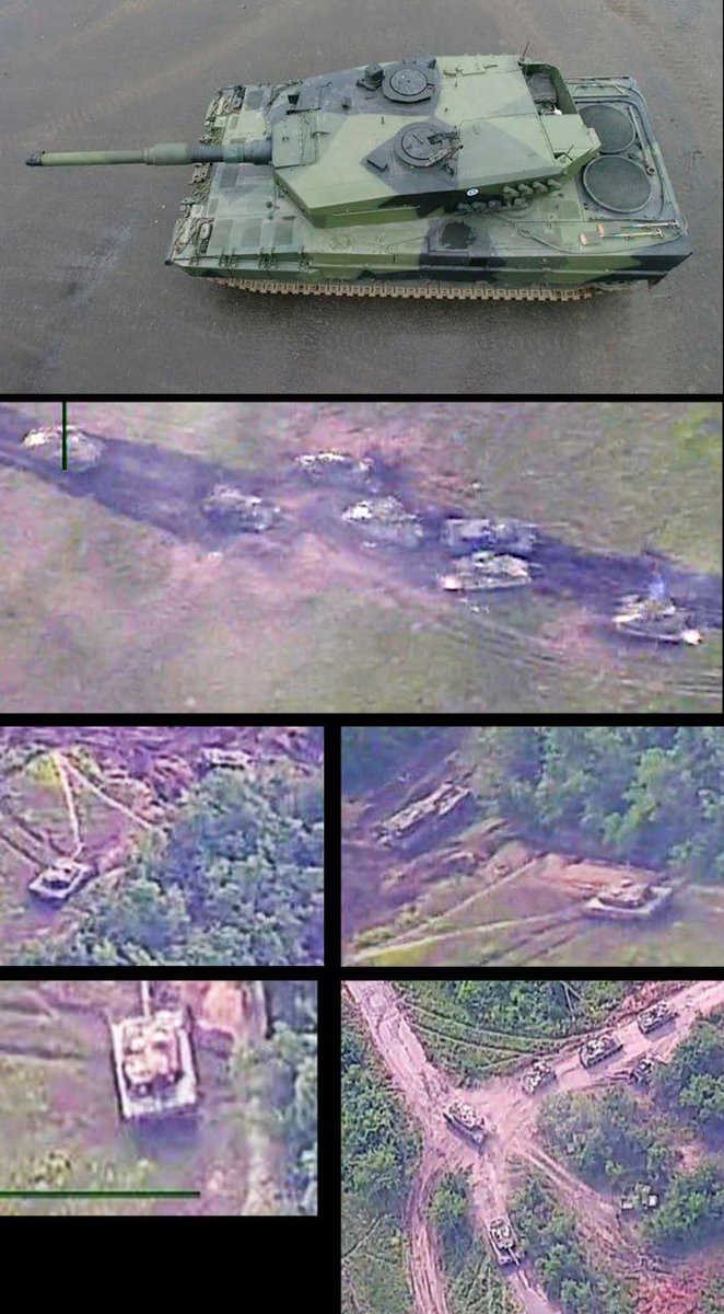 Ukrainian Armed Forces lost Leopard 2 tanks near Orekhovo

Judging by the projection, these are indeed the same Leopards. Also among the losses of the Armed Forces of Ukraine is the BMP M2 Bradley.