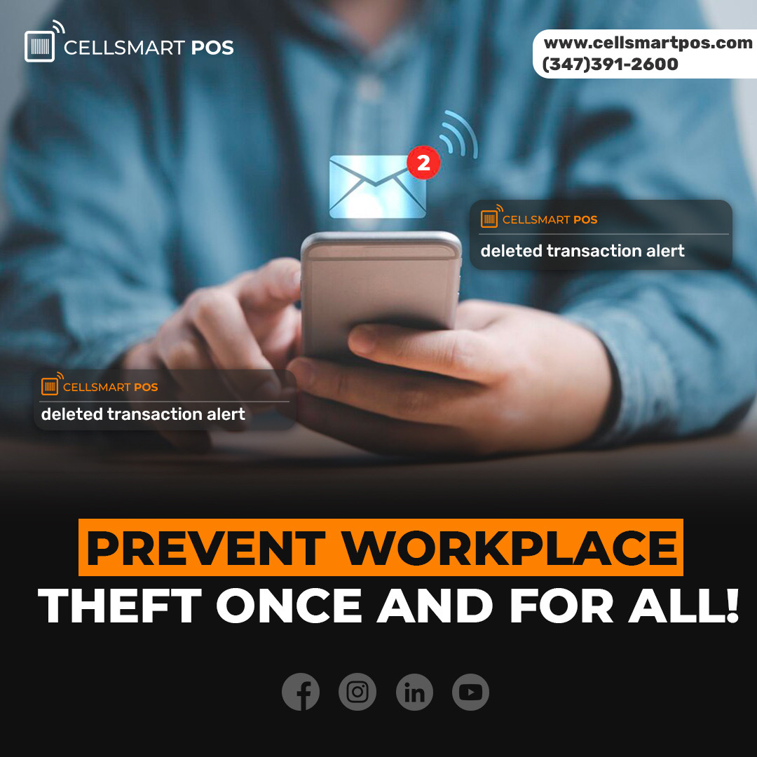 CellSmartPOS's tweet image. Prevent Workplace Theft Once And For All!

If an employee deletes any sales transaction and replaces it with a new one, get notified via text right away! 1 of many Standard features of our POS.

cellsmartpos.com

#CellSmartPOS #SmallBusiness #PreventTheft #WorkplaceTheft