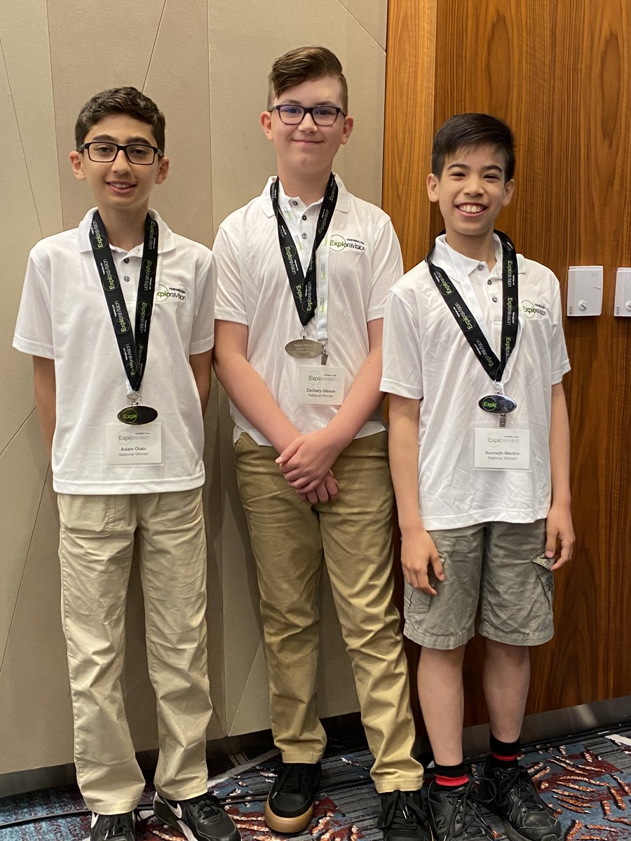 Exploravision winners in Washington, DC receiving their awards! Great accomplishment for our WID students!👏👏👏
<a href="/HaltonDSB/">HDSB</a>