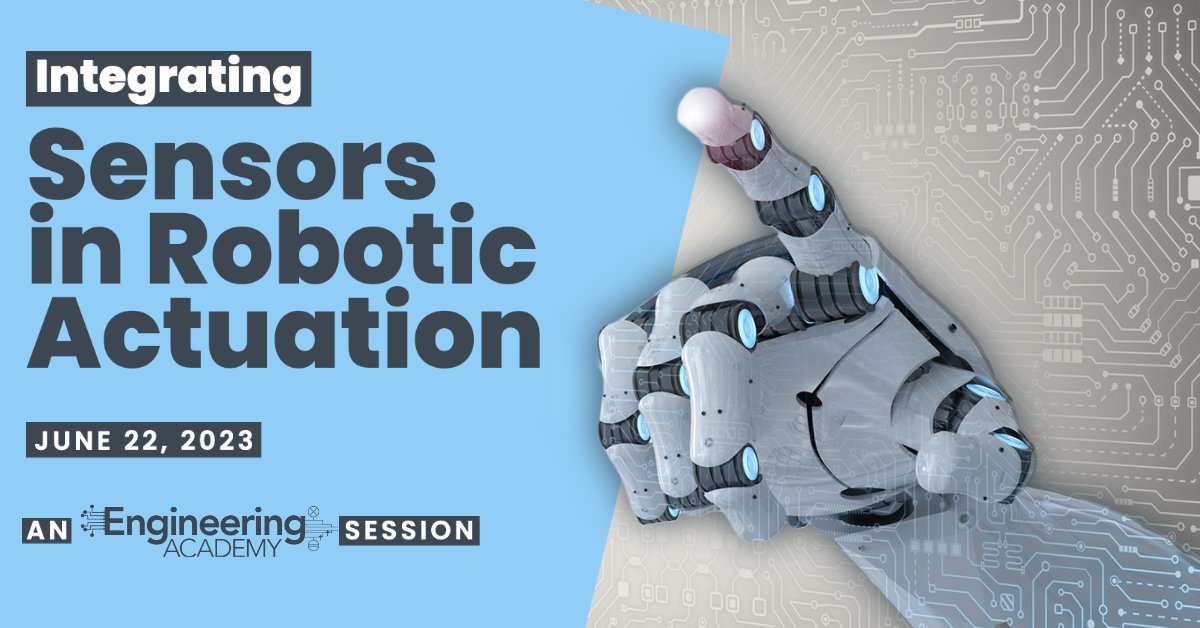 ElectronicDesgn's tweet photo. On June 22, @SchaefflerGroup's Kyle Syndergaard will explain how the integration of #sensors provides opportunities to improve a #robot's ability to "feel" and opens new application possibilities. https://t.co/5L4Mbt5jVn
#robotics #EngineeringAcademy #sensing #engineering https://t.co/SMogoQ6V6E