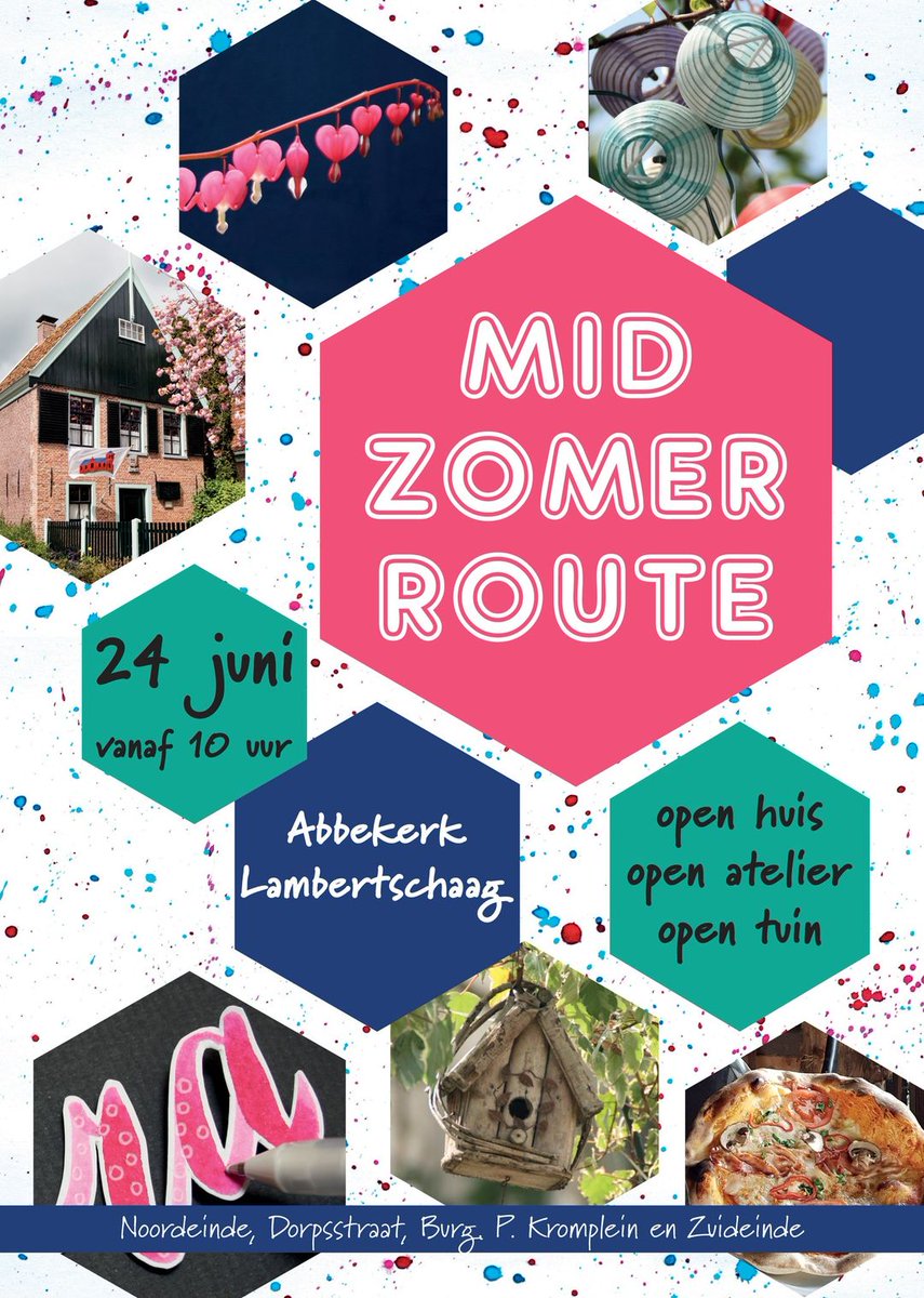 Op zaterdag 24 juni is er een Midzomerroute in Abbekerk. Kijk voor meer informatie op de Facebookpagina: facebook.com/midzomerroute.…
#abbekerk #lambertschaag #medemblik #midzomerroute