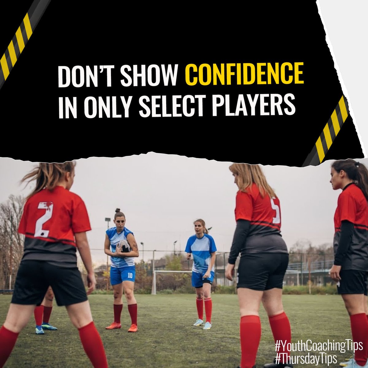It's important to train all your team members to handle game situations, not just key players.  Build the confidence of all players and let them know you believe in them. 

#PositiveCoaching #Teamwork