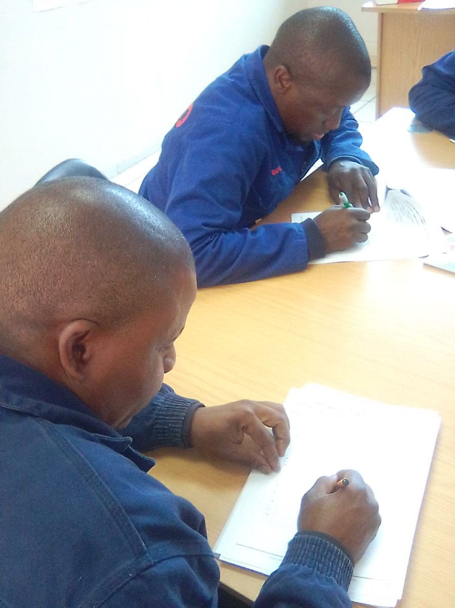 MAKROSAFE's tweet photo. Another successful day at Wispeco - Alberton conducting SHE Rep Training.
Thank you for serving our purpose in ensuring your loved ones return home healthy and safe after work. We salute you!
#Healthandsafety
#OHSTraining
#Committedinservingourpurpose https://t.co/U0m6bA0334