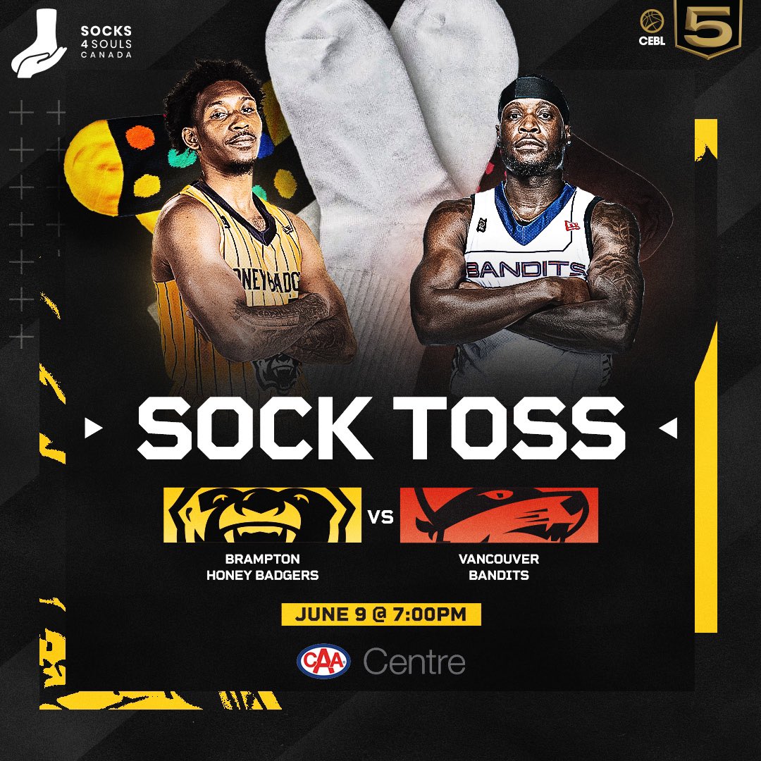 After breaking our franchise attendance record yesterday, our next home game is TOMORROW. Join us for our Sock Toss game in partnership with @socks4soulsca and witness history in the making while supporting a great cause! 🧦🤝 Get your tickets now: bit.ly/44yR6iw