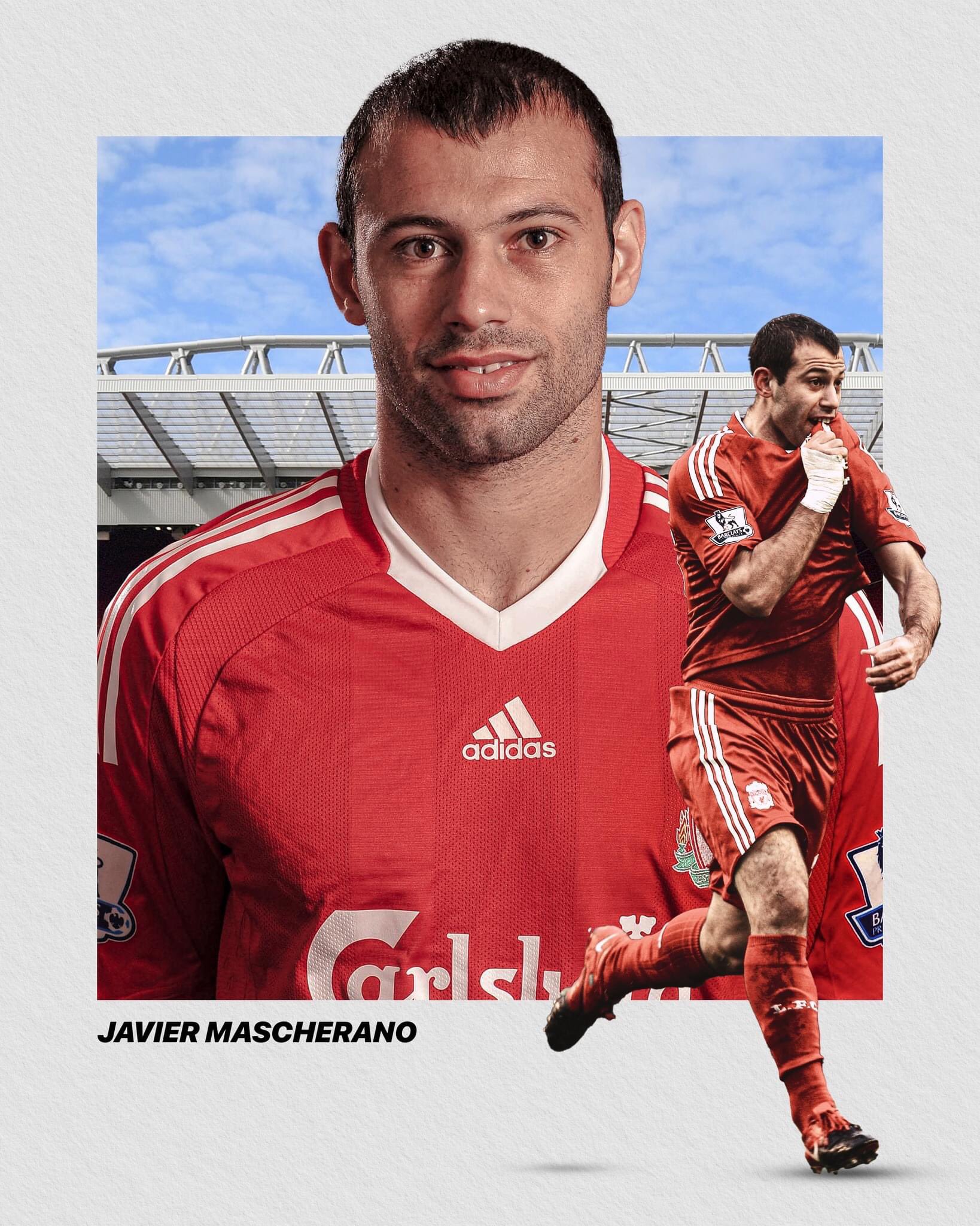 Wish Javier Mascherano a happy bday (39) on the same day we sign another argentine.    