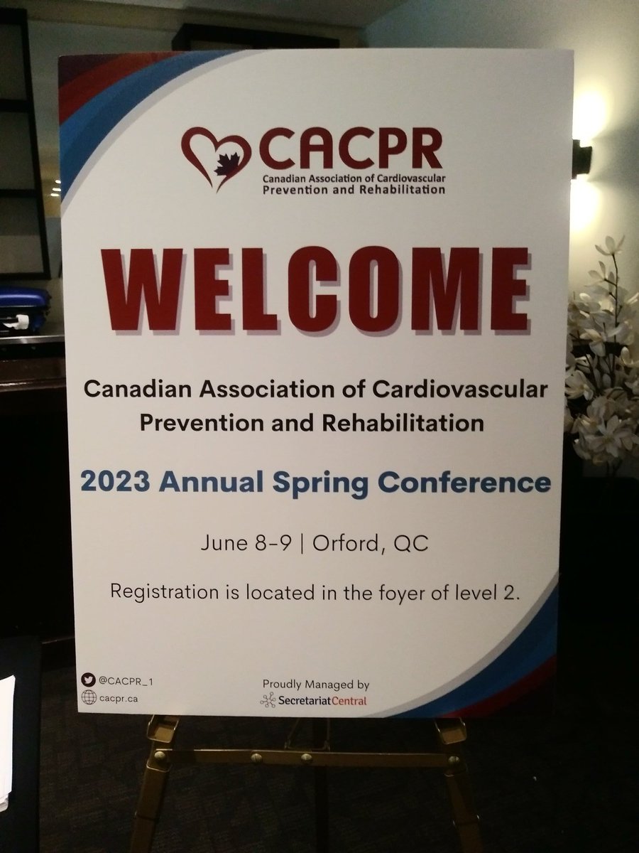 Getting started with @CACPR_1 spring conference! Great to see so many friends in person again! #CACPR2023
@MarieKristelle @HealthyHeartMD