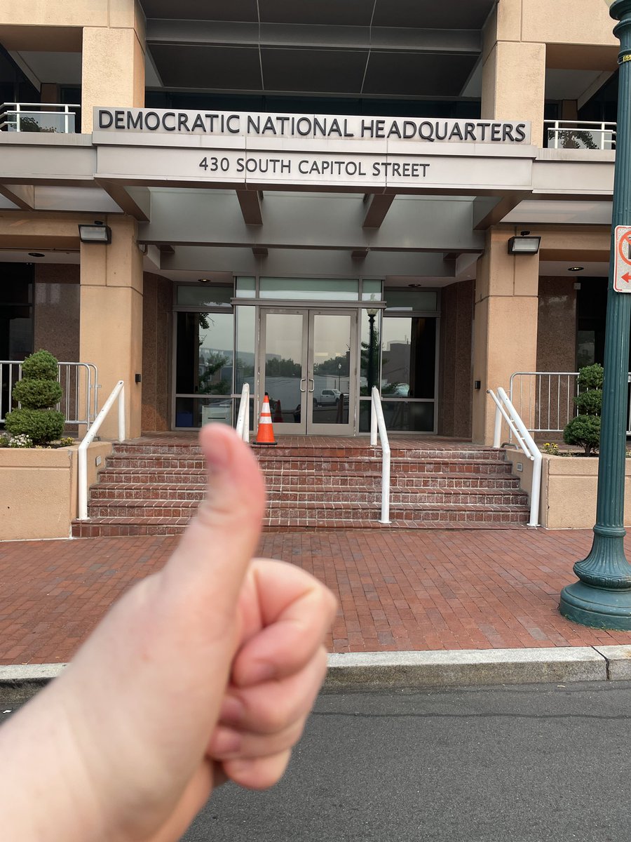Another day or door knocks meetings starting at DNC Headquarters. Looking forward to educating legislators on #AmericansAbroad tax issues