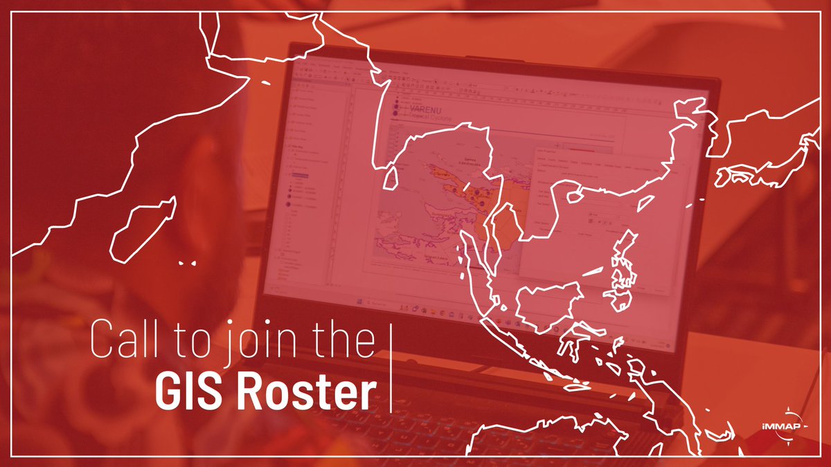 iMMAP_Inc's tweet image. 🚨 Are you passionate about #GIS-driven solutions and have #humanitarian field experience? Are you ready to be deployed in emergency situations?

🗺 Join our GIS roster and get the opportunity to apply for GIS positions with 11 UN agencies and one iNGO!

🔗ow.ly/bXbL50OIU5j