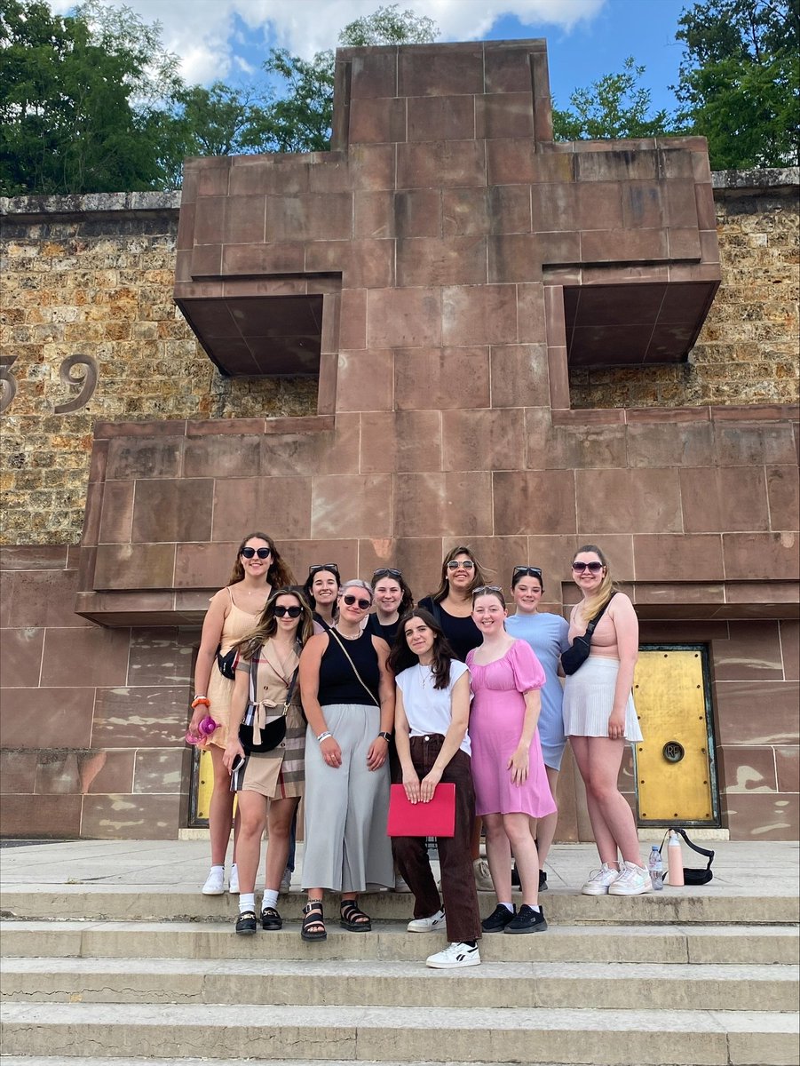 Curry_CXL's tweet photo. Nursing students are in Paris! They toured the Memorial to Fighting France, went to the American Cemetery to visit graves of nurses from WWI, and visited the Eiffel Tower.

Getting FOMO? We have two spring 24 courses w/ travel in ViaTRM - check them out, or message us for info. https://t.co/tF1B0JUwuc