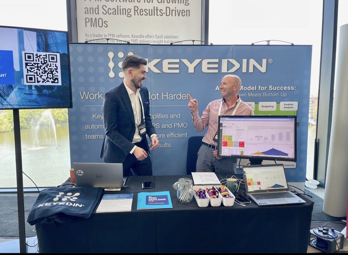 Great day at #APMConference talking all things PPM @KeyedInProjects