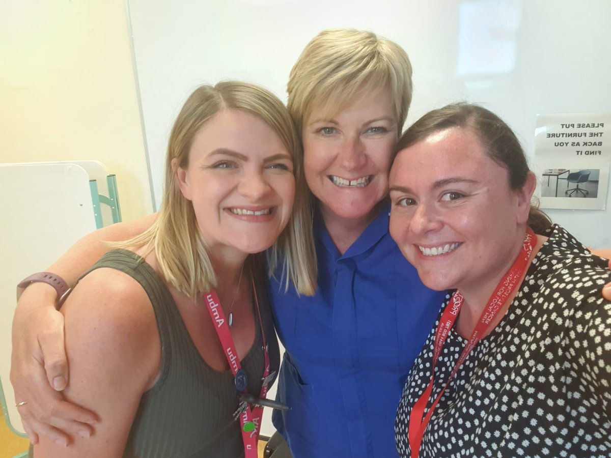 Couldn’t be prouder of these 2 right now! 💕
<a href="/aimeew89/">Aimee Winfield</a> getting a Cavell Award today for all her amazing work and Nicki leaving our RMS team for her first Admin Manger post. Well done to both of you - you both work so hard and deserve the best! <a href="/ward28aUHL/">UHL Urology Assessment Unit 28a</a> <a href="/Leic_hospital/">Leicester's Hospitals</a>