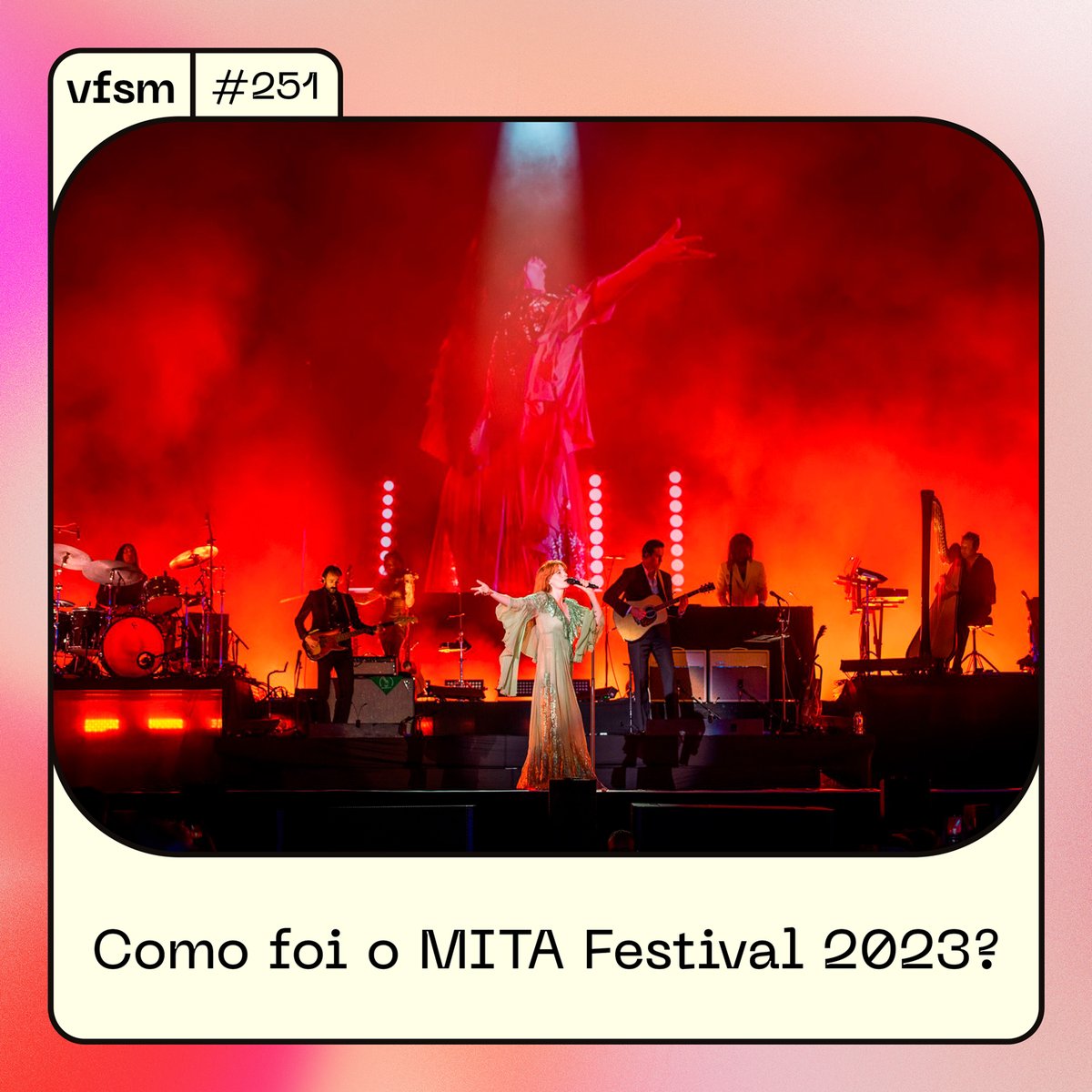 podcastvfsm's tweet photo. Nesta edição, @cleberfacchi, @_renanguerra e @nik_silva conversam sobre os erros e acertos do #MITAFestival 2023, evento que contou com shows de Lana Del Rey, Florence + The Machine, HAIM e The Mars Volta.
Ouça 🎧 https://t.co/Fm1iE1ZeZi https://t.co/vH18jMwtWI
