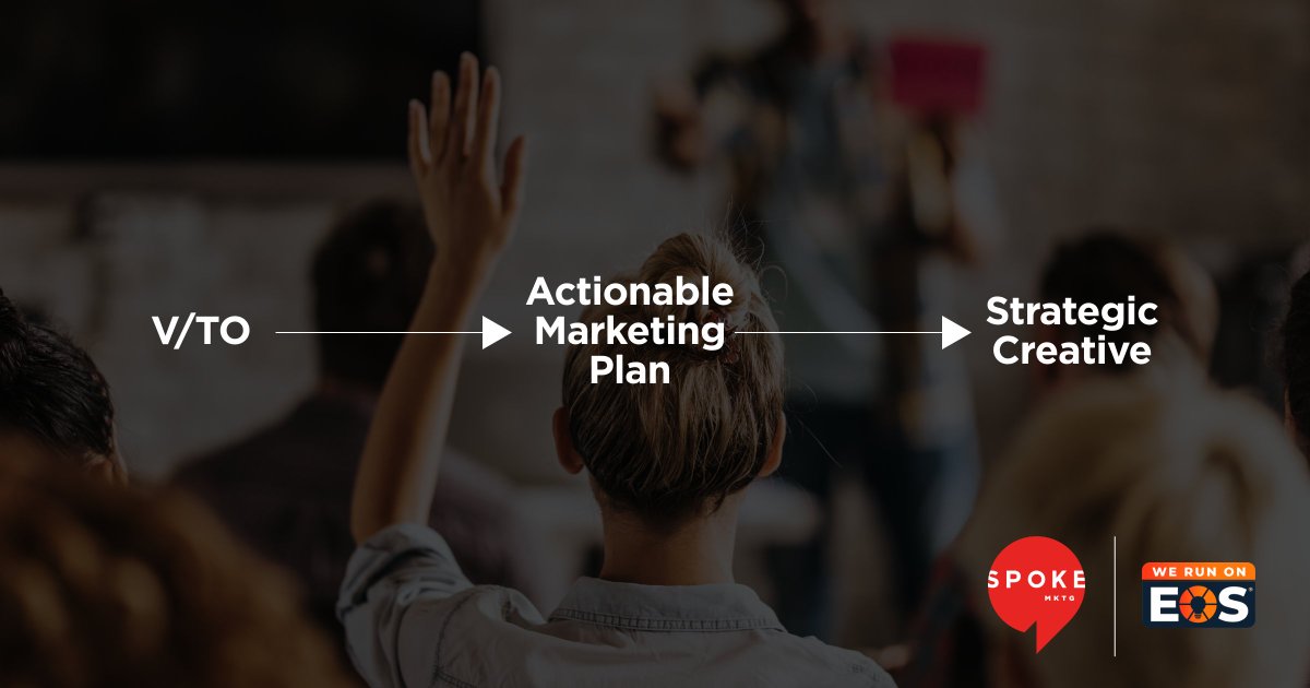 If your company is struggling to bridge the gap between your vision and actionable marketing results, Spoke is here to help. As a business Running on EOS™, we'll work with you to achieve the success you deserve. Learn more now. spokemarketing.com/post/stepping-…