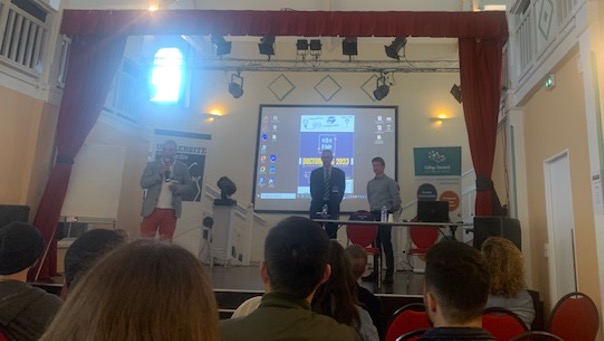 Nous étions présents aux #Doctoriales à Fort-Mahon, événement dont l'objectif est de sensibiliser les doctorants à la mise en œuvre de projets #innovants sur le marché et développer leur posture de futurs #entrepreneurs.